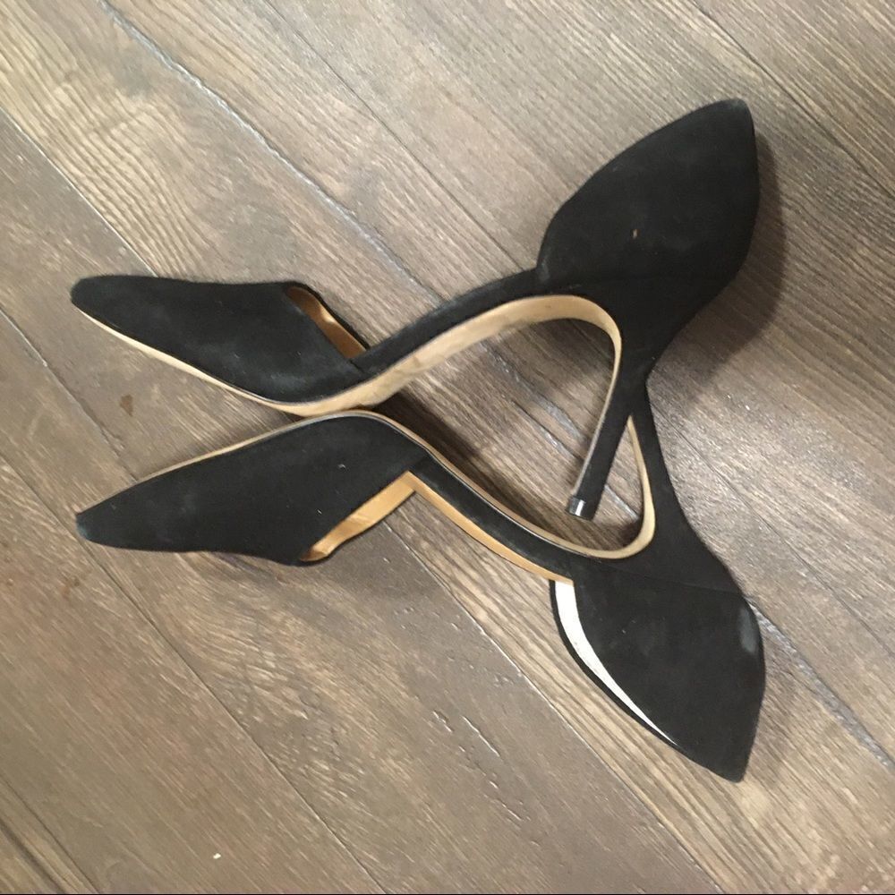 J Crew black suede heels - Picture 5 of 5